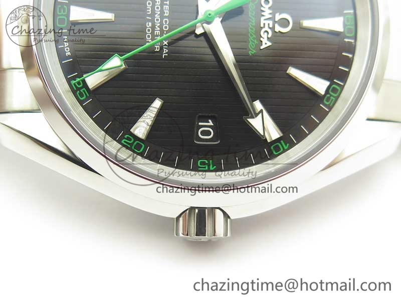 Aqua-Terra-150M-SS-VSF-1-1-Best-Edition-Black-Textured-Dial-Green-Hand-on-SS-Bracelet-A8500-Super-Clone-16.jpg