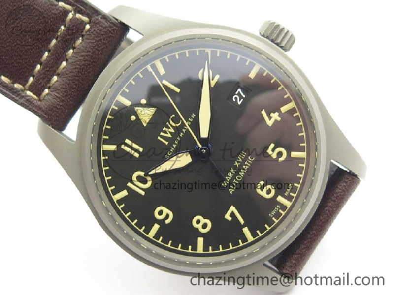Mark-XVIII-IW327006-Titanium-MF-1-1-Best-Edition-Black-Dial-on-Brown-Leather-Strap-A35111-Free-Nylon-Strap-3.jpg