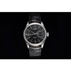 [GM공장]롤렉스 셀리니 50519 데이트 39mm 블랙다이얼 바인덱스 가죽스트랩