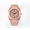[BV공장]불가리 옥토 피니시모 42mm 18K 로즈골드 도금 코팅 브레이슬릿