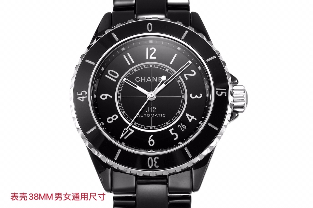 [BV공장]샤넬 J12 세라믹블랙 숫자인덱스 38mm