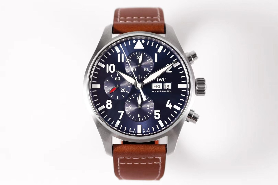 [ZF공장]IWC 파일럿 크로노 IW377714 어린왕자에디션 브라운가죽 스트랩