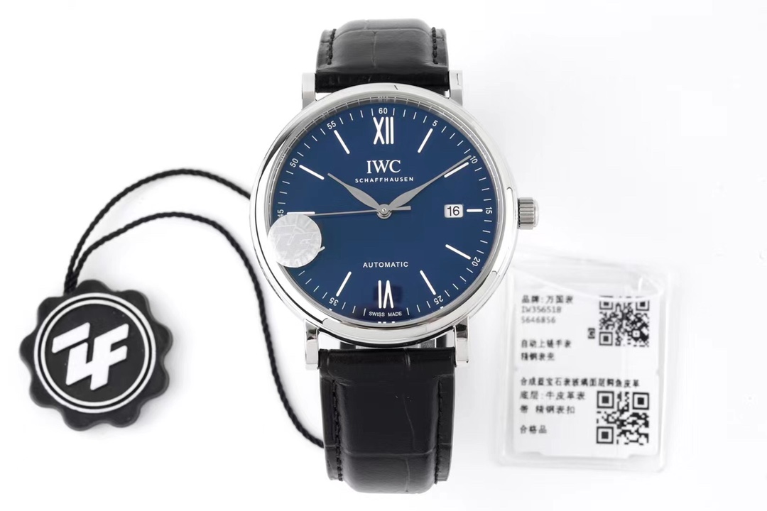 [ZF공장]아이더블유씨 포르토피노 150주년 39mm IW356518 블루다이얼