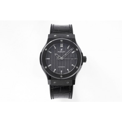 [GS공장]위블로 클래식퓨전 42mm 블랙세라믹 카본다이얼 거미스트랩