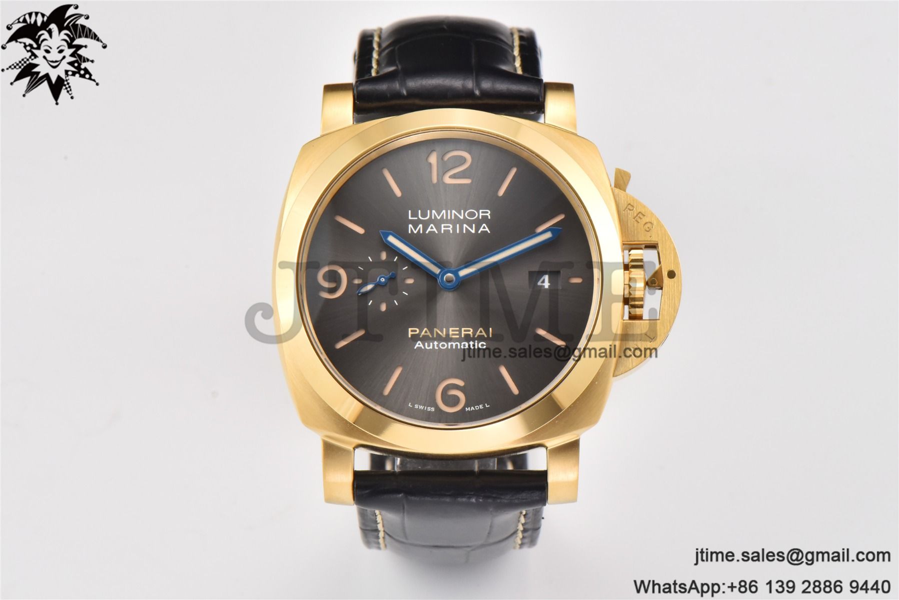 [VS공장]파네라이 루미노르 PAM1115 옐로우골드 그레이다이얼 44mm