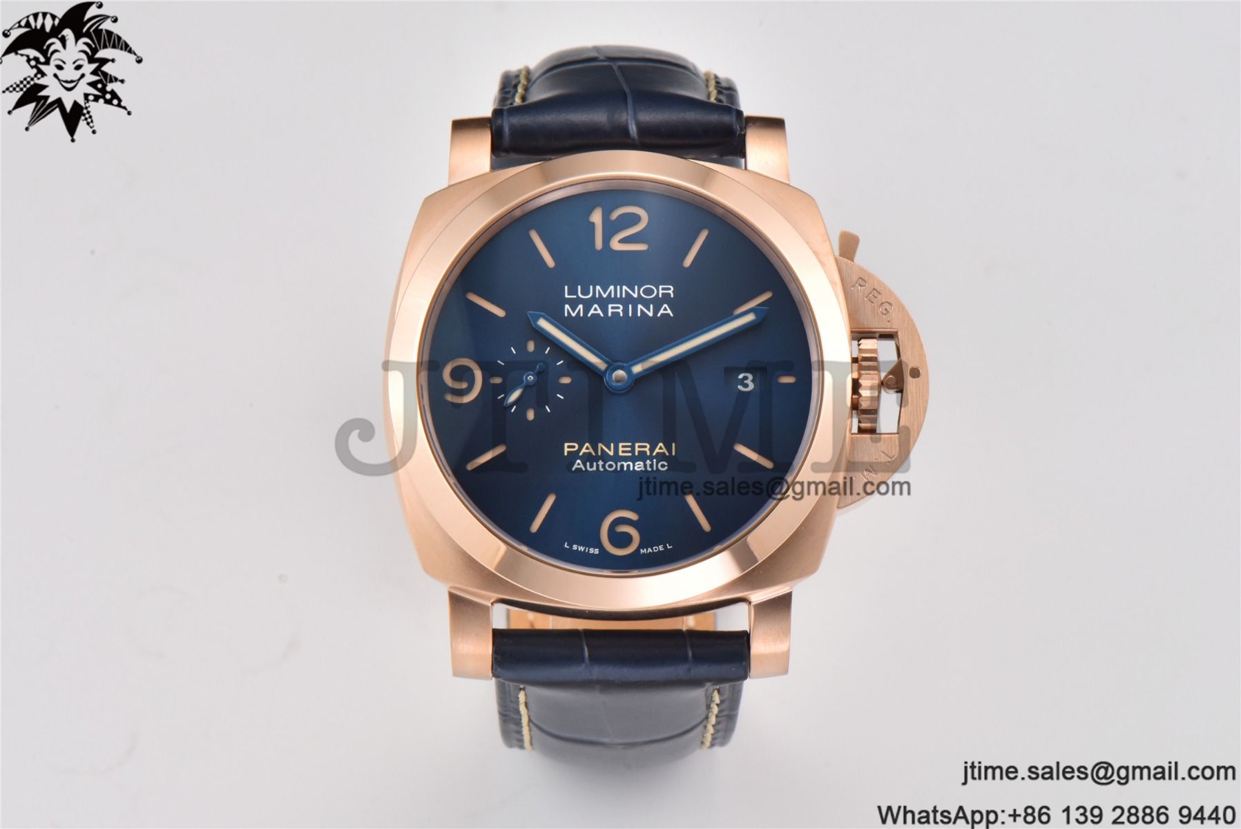 [VS공장]파네라이 루미노르 PAM1114 로즈골드 블루다이얼 44mm