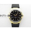 [VS공장]컨스틸레이션 옐로골드 블랙 세라믹 베젤 블랙다이얼 41MM YG Black Ceramic Bezel VSF 11 Best Edition Black Dial on Black Gummy Strap A8900