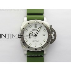 [VS공장]PAM1226 Y VSF 11 Best Edition White Dial on Green Rubber Strap P.900 Super Clone