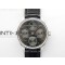 Portuguese IW503301 Real PR SS APSF 11 Best Edition Gray Dial On Black Leather Strap A52010