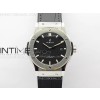 Classic Fusion 42mm SS APSF 11 Best Edition Black Dial On Gummy Strap A2892