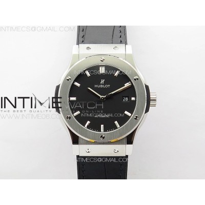 Classic Fusion 42mm SS APSF 11 Best Edition Black Dial On Gummy Strap A2892