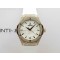 Classic Fusion Orlinski RG Full Diamonds APSF 11 Best Edtion White Faceted Dial on White Rubber Strap A2892