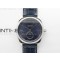 Master Moonphase SS APSF 11 Best Edition Blue Stick Dial on Blue Leather Strap AL899
