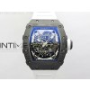RM035-02 Real NTPT ZF All in one movement 11 Best Edition Skeleton Dial on White Rubber Strap V5