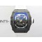 RM035-02 Real NTPT ZF All in one movement 11 Best Edition Skeleton Dial on White Rubber Strap V5