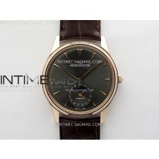Master Ultra Thin Moon 136255J RG ZF 11 Best Edition Gray Dial on Brown Leather Strap V3 SA925 Super Clone
