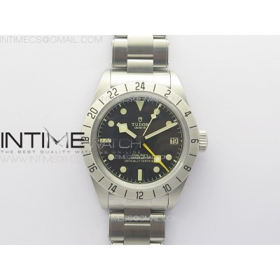 Black Bay M79470-0001 GMT SS  ZF 11 Best Edition Black Dial On SSYG Bracelet A2836