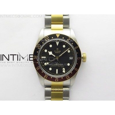 Black Bay GMT S&G BlackBrown Bezel ZF 11 Best Edition on SSYG Bracelet A2836