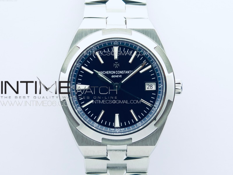 Overseas 4500V SS ZF 11 Best Edition Blue Dial on SS Bracelet A5100