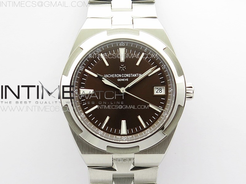 Overseas 4500V SS ZF 11 Best Edition Brown Dial on SS Bracelet A5100