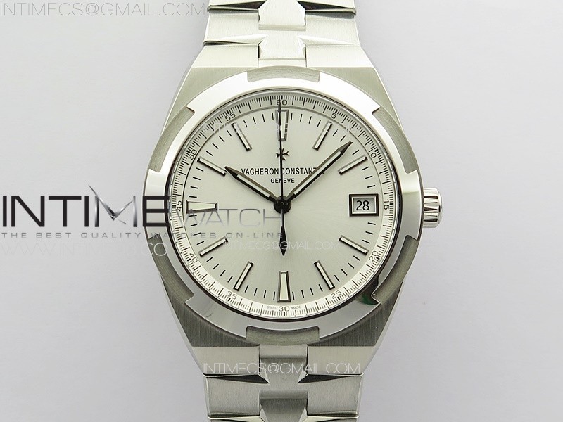 Overseas 4500V SS ZF 11 Best Edition Sivler Dial on SS Bracelet A5100