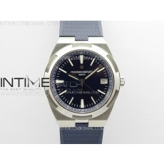 Overseas 4500V SS ZF 11 Best Edition Blue Dial on Blue Rubber Strap A5100