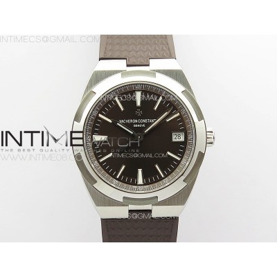 Overseas 4500V SS ZF 11 Best Edition Brown Dial on Brown Rubber Strap A5100