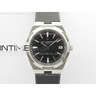 Overseas 4500V SS ZF 11 Best Edition Black Dial on Black Rubber Strap A5100