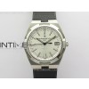 Overseas 4500V SS ZF 11 Best Edition Silver Dial on Black Rubber Strap A5100