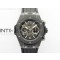 Hublot Big Bang Unico Titanium Black Ceramic ZF 11 Best Edition Skeleton Dial on Black Rubber Strap A1280