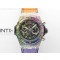 Big Bang Unico Rainbow King SS 45mm ZF 11 Best Edition on Rainbow Gummy Strap A1242