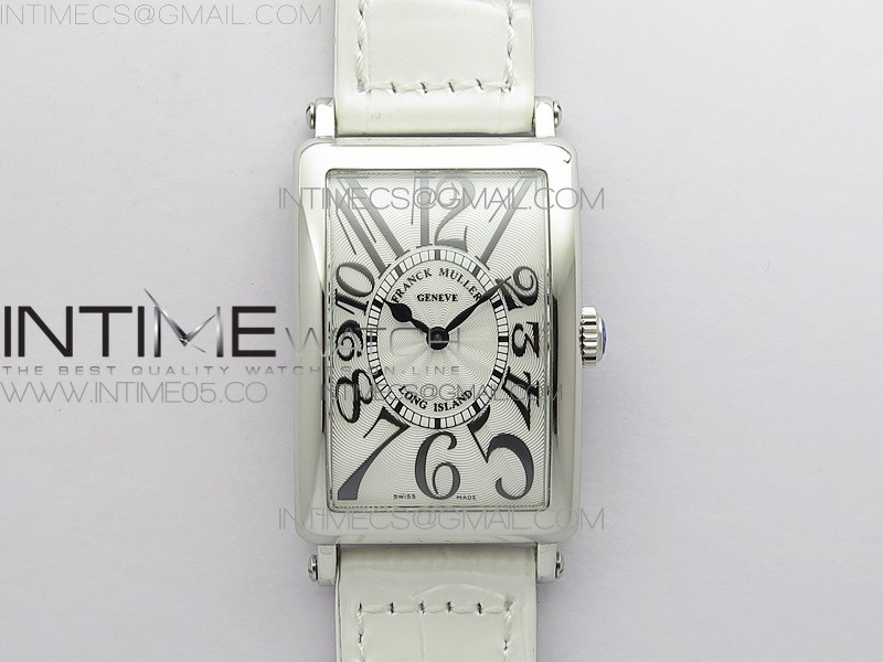 Long Island Ladies SS ZF 11 Best Edition on Black Leather Strap Ronda Quartz