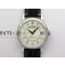 Calatrava 5153G-010 SS ZF 11 Best Edition White textured dial on Black Leather Strap A324CS