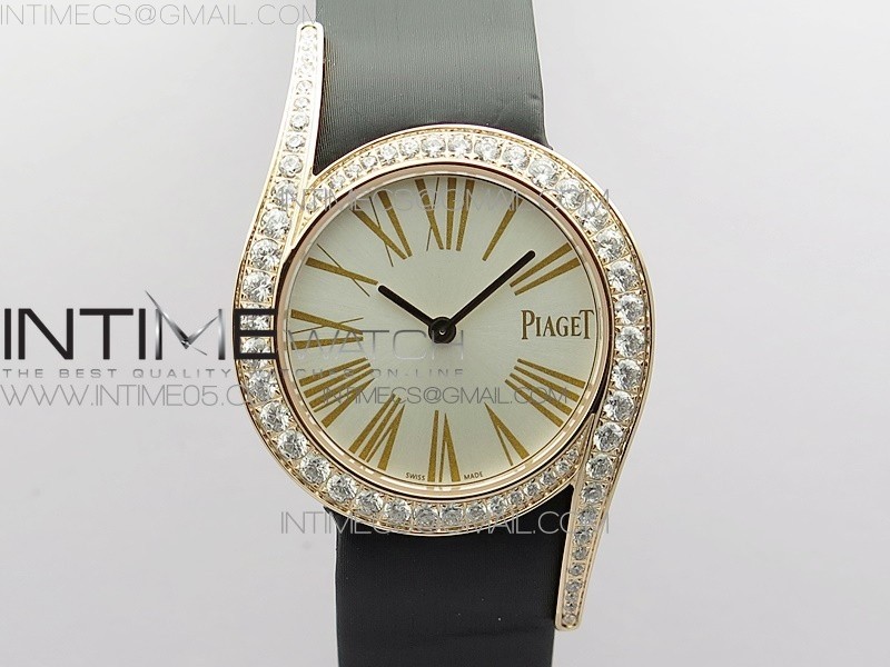 Limelight Gala G0A45361 32mm RG ZF 11 Best Edition Silver Dial on Black Fabric Strap Siwss Quartz