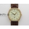 Master Ultra Thin Reserve de Marche RG ZF 11 Best Edition Cream Dial on Brown Leather Strap A938 V3 (Free gummy strap and tool)