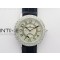 Rendez-Vous Night & Day SS Diamonds Bezel ZF 11 Best Edition White MOP Dial on Black Leather Strap A898