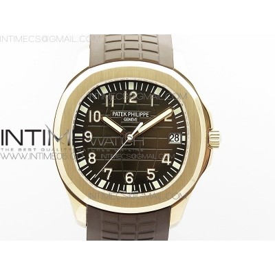 Aquanaut 5167R RG ZF 11 Best Edition Brown Dial on Brown Rubber Strap 324CS (Free box)