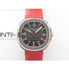 Aquanaut 5167A Singapore Edition SS ZF 11 Best Edition Red Second Hand on Red Rubber Strap 324CS (Free box)