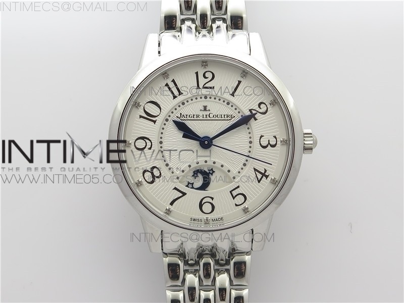 Rendez-Vous Night & Day SS ZF 11 Best Edition WhiteTextured Dial SS Bezel on SS Bracelet A898