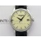 Calatrava 5227R SS ZF 11 Best Edition Ivory Dial on Black Leather Strap A324CS