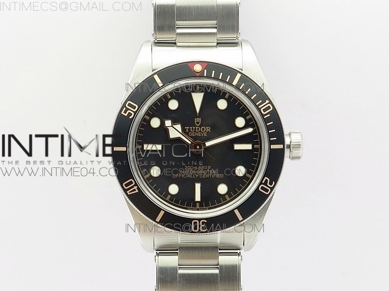 Heritage Black Bay FIFTY EIGHT 39mm SS V2 ZF 11 Best Edition Black Bezel on SS Bracelet A2824