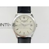 Calatrava 5296G SS ZF 11 Best Edition Ivory Dial On Black Leather Strap 324CS (Free box)