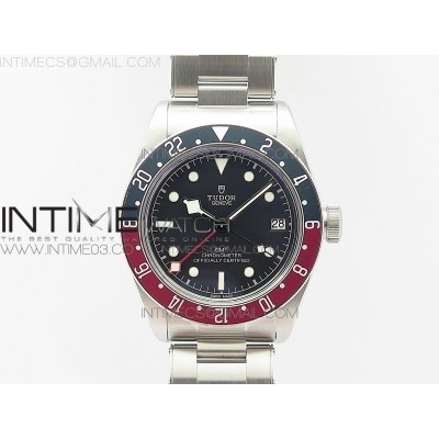 Black Bay GMT Baselworld 2018 Pepsi BlueRed Bezel ZF 11 Best Edition Black Dial on SS Bracelet A2836