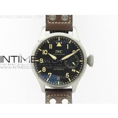Big Pilot IW501004 TI ZF 11 Best Edition Black Dial on Brown Leather Strap A52110