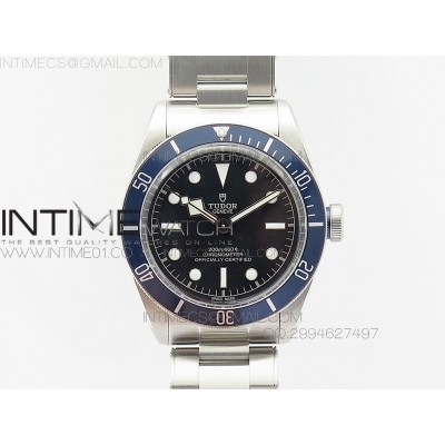 Heritage 2016 Black Bay Shield ZF 11 Best Edition Blue on SS Bracelet A2824 V5