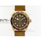 Heritage Black Bay Aluminium Bronze V2 ZF 11 Best Edition on Brown Leather Strap A2824