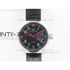Big Pilot Real PR IW500435 Muhammad Ali ZF Best Edition on Black Leather Strap A51111