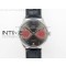 PORTUGUESE REAL PR SS IW500126 V2 GARY DIAL ZF 11 BEST EDITION ON BLACK LEATHER STRAP A52010