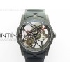 Excalibur Rddbex0393 FC BBR Best Edition Skeleton Dial on Black Rubber Strap A2136 Tourbillon V4