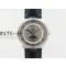 Villeret 6654 SS Complicated Function OMF 11 Best Edition Gray Dial on Black Leather Strap A6654